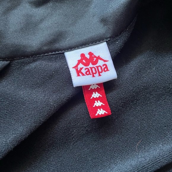 Black Kappa Jacket Size XL - Picture 2 of 3
